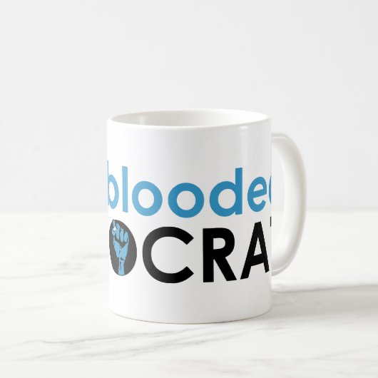 Blütenfaust Kaffeetasse (VorderseiteRechts)