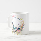 Blütenfliege Kaffeetasse (Vorderseite Links)