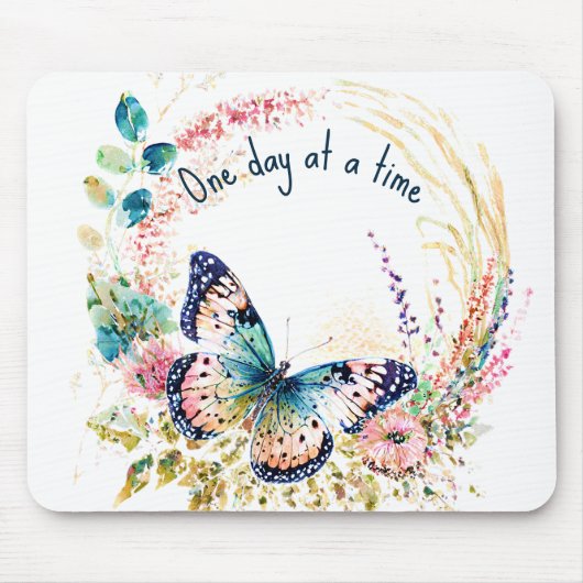 Blütenfliege Mousepad (Vorne)