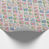 Blütenförmige Bogenspitze Geschenkpapier (Ecke)