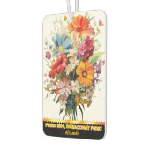 Blütenfrischer mit Federbrise Autolufterfrischer (Links)