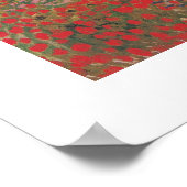 Blütengarten (1888) von Van Gogh Poster (Ecke)