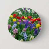 Blütengarten Button (Vorderseite)