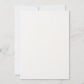 Blütengarten Einladung (Rückseite)