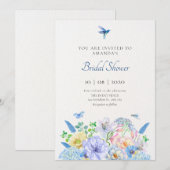 Blütengarten Einladung (Vorne/Hinten)