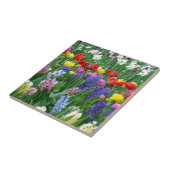 Blütengarten Fliese (Seite)