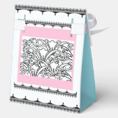 Blütengarten Geschenkschachtel (Rückseite)