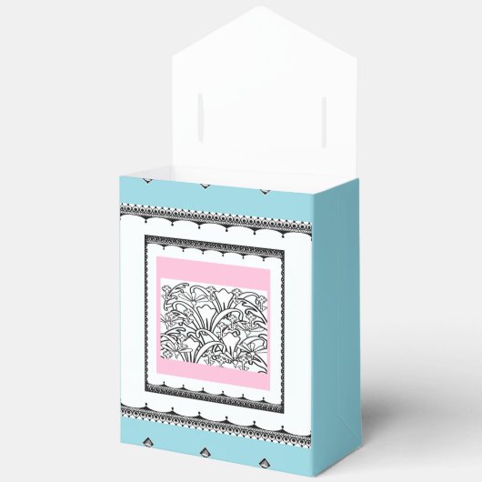 Blütengarten Geschenkschachtel (Offen)