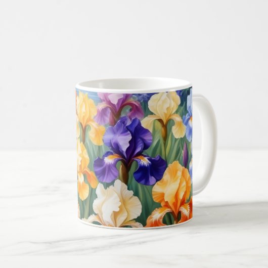 Blütengarten Kaffeetasse (VorderseiteRechts)