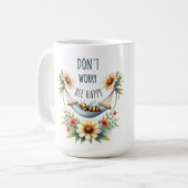 Blütengarten Kaffeetasse (Vorderseite Links)