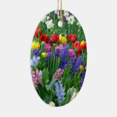 Blütengarten Keramikornament (Rechts)