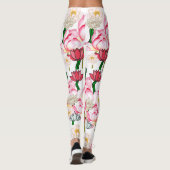 Blütengarten Mikitiez lotus Rose Leggings (Rückseite)