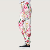 Blütengarten Mikitiez lotus Rose Leggings (Links)