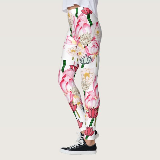 Blütengarten Mikitiez lotus Rose Leggings (Links)