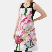 Blütengarten Mikitiez lotus Rose Schürze (InSitu)