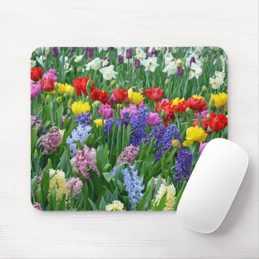 Blütengarten Mousepad (Mit Mouse)