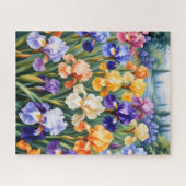 Blütengarten Puzzle (Horizontal)