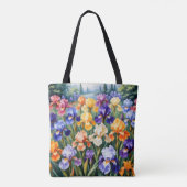 Blütengarten Tasche (Rückseite)