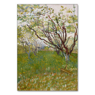 Blütengarten von Vincent Van Gogh Tischnummer