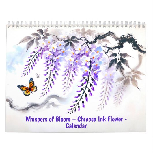 Blütengeflüster Chinesischer Tuschblumenkalender 2 Kalender (Titelbild)
