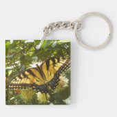 Blütengelbe Monarchie Schlüsselanhänger (Rückseite)