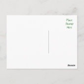 Blütengelbe Sonnenblumen - Hallo, Liebe, vielen Da Postkarte (Rückseite)