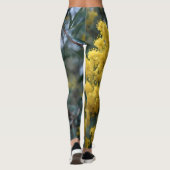 Blütengelber australischer Watschbaum, Leggings (Rückseite)