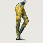 Blütengelber australischer Watschbaum, Leggings (Rechts)