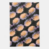 Blütengelber Rose im Blütenmuster Geschirrtuch (Vertikal)