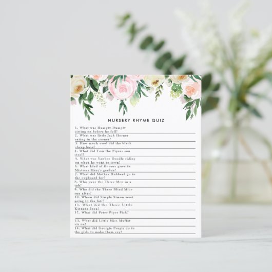 Blütengezwitscher-Kinderzimmer (Stehend Vorderseite)