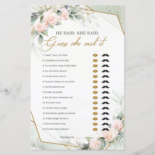 Blütengold-Rose Eukalyptus (Vorderseite)