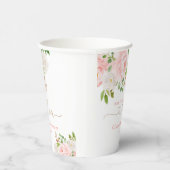 Blütengoldbaby in blühender Babydusche Pappbecher (Rechts)