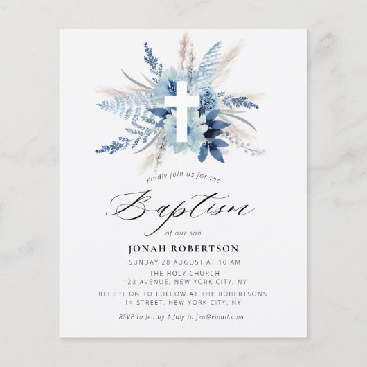 Blütengras-Blütenkreuz (Vorderseite)