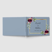 Blütengrün Hochzeit Gästebuch (Voll)