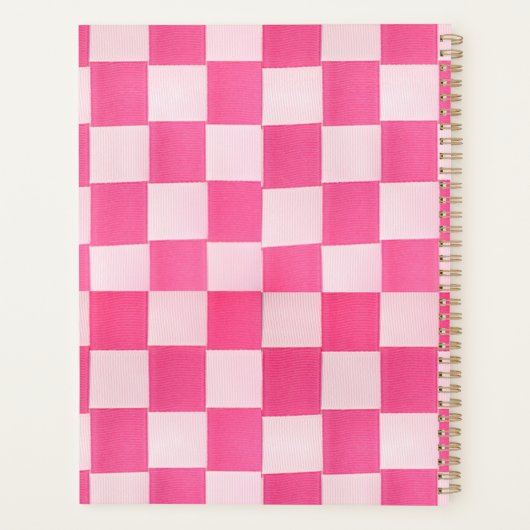 Blütengrün in Rosa Planer (Rückseite)