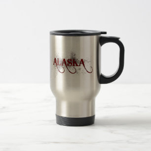 Blutengrunge-Alaska-Reise-Tasse Reisebecher