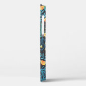 Blütenhandgezogen: Kreativ nahtlos Case-Mate iPhone Hülle (Rückseite / Links)