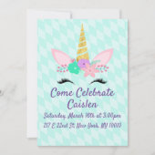 Blütenharmonika mit blauem Hintergrund Save The Date (Vorderseite)