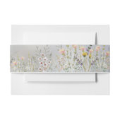 Blütenhochzeit Einladungsbanderole (Vorderseite Beispiel)