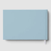 Blütenhochzeit Gästebuch (Rückseite)