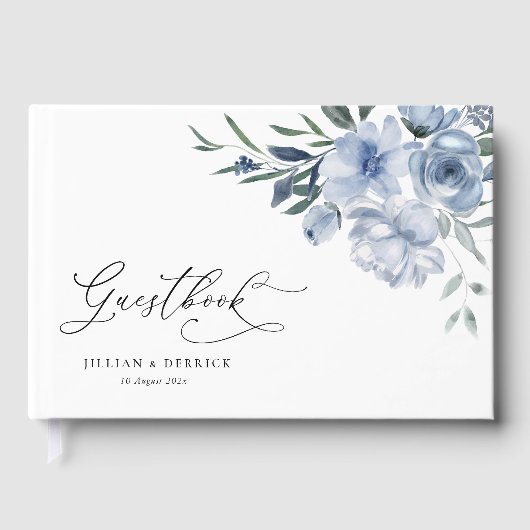 Blütenhochzeit Gästebuch (Vorderseite)