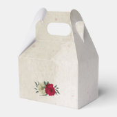 Blütenhochzeit Geschenkschachtel (Rückseite)