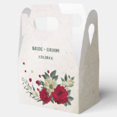 Blütenhochzeit Geschenkschachtel (Geöffnet)