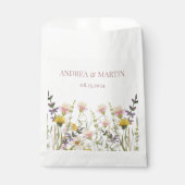 Blütenhochzeit Geschenktütchen (Vorderseite)