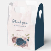 Blütenhochzeit in Rosa Geschenkschachtel (Offen)