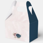 Blütenhochzeit in Rosa Geschenkschachtel (Rückseite)