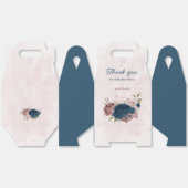 Blütenhochzeit in Rosa Geschenkschachtel (Ungeklappt)