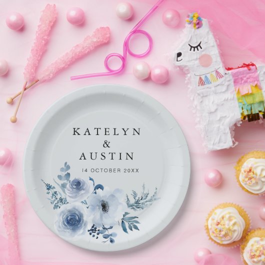 Blütenhochzeit  pappteller (Party)