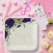 Blütenhochzeit Pappteller (Party)