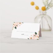 Blütenhochzeit Platzkarte (Vorderseite)